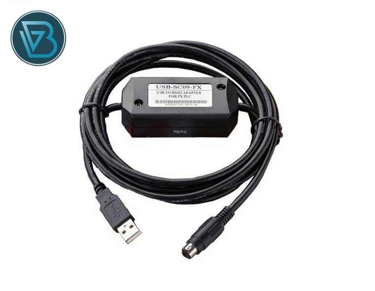 Cáp lập trình PLC Mitsubishi FX-USB-AW