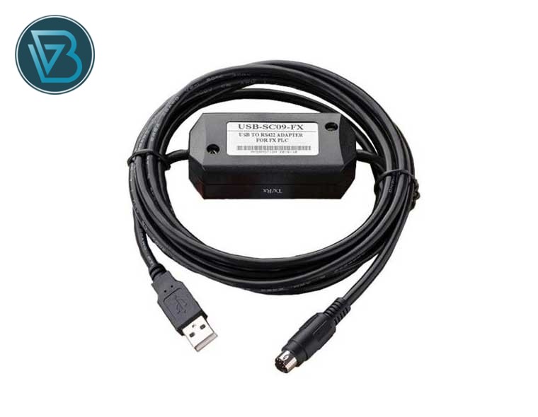 Cáp lập trình PLC Mitsubishi USB-SC09-FX