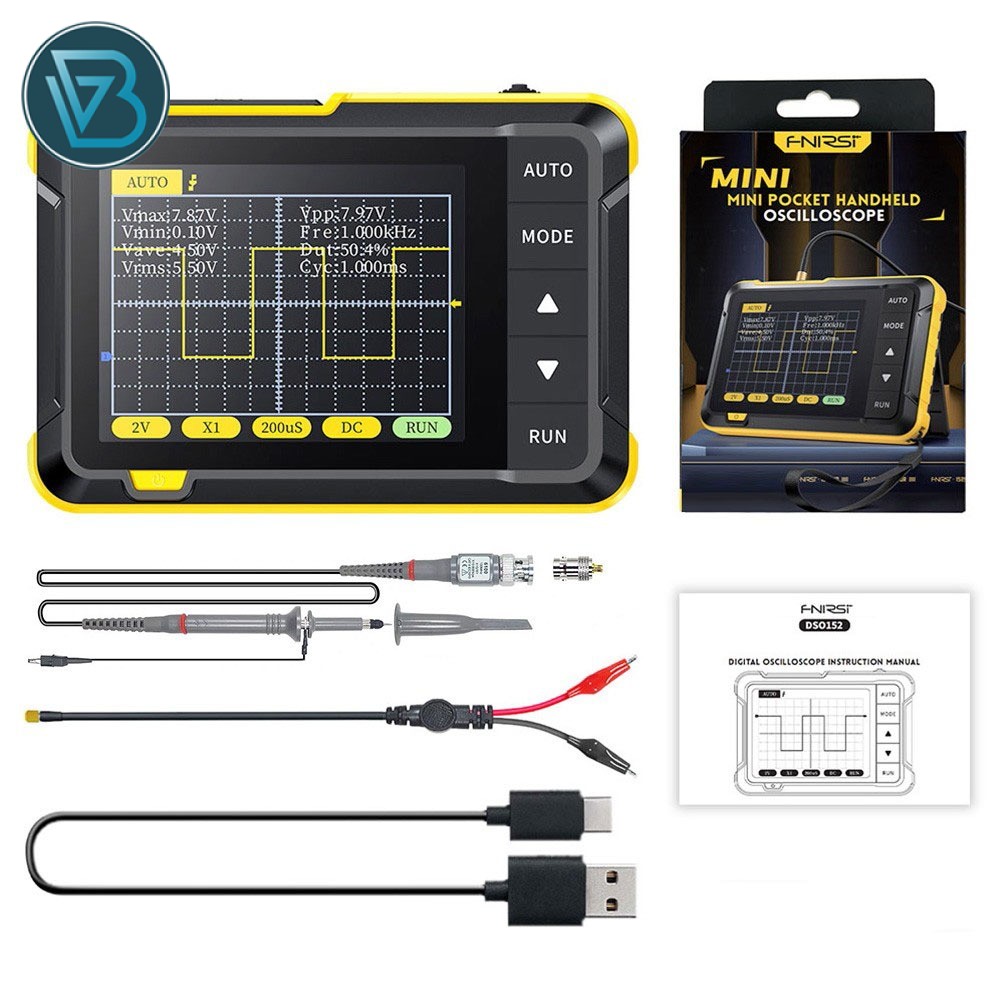 Máy hiện sóng bỏ túi FNIRSI DSO 152 (BW 200 kHz)