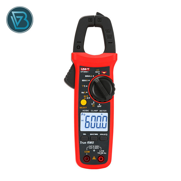 Ampe kìm UNI-T UT204+ (AC/DC 600A True RMS)
