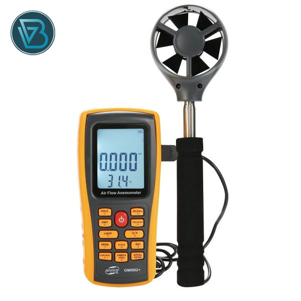 Máy đo tốc độ gió, lưu lượng gió Benetech GM8902+ (0 đến 45 m/s)