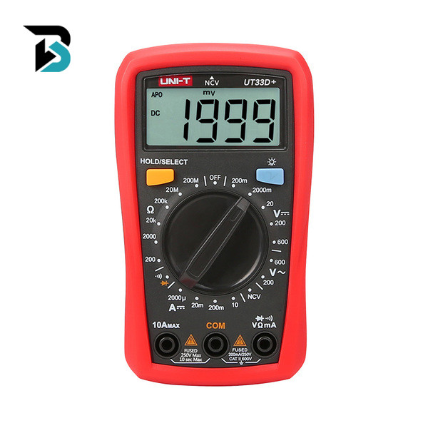 Đồng hồ vạn năng UNI-T UT33D+ (600V;10A)